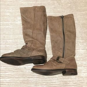 Steve Madden P-Lakke Stone Leather Boots